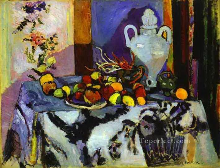 Blue Still Life 1907 abstract fauvism Henri Matisse Oil Paintings